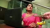 South Indian mallu aunty has romance with husband’s brother snapshot 2