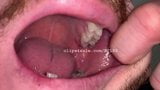 Fetiche de boca - dientes de ted y lengua de cerca video 1 snapshot 2