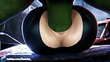 Hulk fickt den köstlichen runden Arsch von Natasha - 3d Hentai unzensiert (riesiger Monsterschwanz anal, grob anal) von Saveass snapshot 8