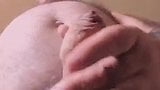 Daddy shows off his meat.  He wants you lick the head! snapshot 3