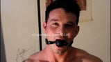 Mannelijke bondage - Cody Lakeview ballgagged snapshot 3