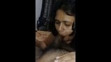Indische Bhabhi pik zuigen met chocolade en sperma slikken snapshot 5