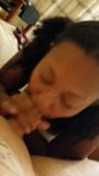 Mixed Black and Japanese girl can suck a cock! snapshot 5