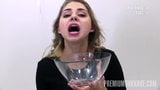 Premium Bukkake - Julie Red gulps 54 huge mouthful cum loads snapshot 17