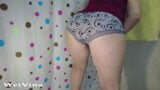 Pissing farts while masturbating in panties snapshot 3