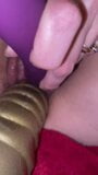 New stretching dildo opening Lizzies pussy up snapshot 1