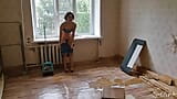 She Buy for Apartment Renovation with Her Body POV snapshot 10