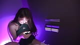 Let me recharge my battery? Erotic God in the Restroom! Hinano is masturbating with a phone vibrator 1 snapshot 1
