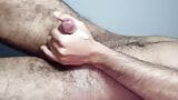 Hairy legs cock stroke snapshot 5