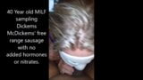 Une MILF sexy de 40 ans fait une orale interraciale avec éjaculation! snapshot 1
