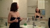 Young  Galina Molodka bathing naked snapshot 3