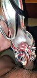 beautiful wedge heels i saw at my friend house which belong to her  daughter snapshot 9