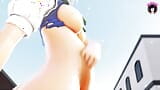 Sirvienta embarazada sexy - baile caliente (hentai 3D) snapshot 2