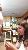 Wife tried new flavored lube on cock blowjob snapshot 14