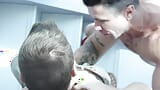 MANROYALE Two Ripped Studs Taste Each Others Cocks snapshot 6