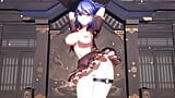 【MMD】Sumire Homisaki / Hip Sway Dance 【For Gentlemen】 snapshot 2