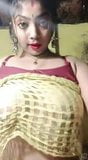 Desi indio rajasthan village bhabhi bib tetas limpio coño snapshot 5