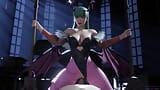 Darkstalkers - Morrigan Aensland montando una gran polla snapshot 3