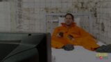Napalony więzień dostaje swojego kutasa zadowolonego z cycatej dziwki snapshot 1
