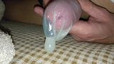 Cumshot in Condom snapshot 8