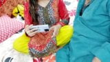 PAKISTANI REAL HUSBAND WIFE WATCHING DESI PORN ON MOBILE THAN HAVE ANAL SEX WITH CLEAR HOT HINDI AUDIO snapshot 2