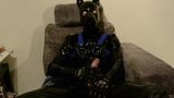 Rubber Puppy wanks and squirts snapshot 5