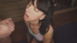 Yoga class suddenly turned into anal training. Cum on face. snapshot 15