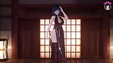 Genshin Impact - Yelan - Dancing In Sexy Dress And Stockings (3D HENTAI) snapshot 1