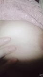Lahore wife squeezing her boobs snapshot 1