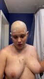 Hairless Whore - Adam Daat Amateur-Fetisch, Kopf- und Stirnrasur snapshot 17