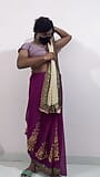 Gunjan con un sari snapshot 14