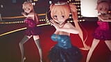 MMD R-18 Anime κορίτσια σέξι κλιπ χορού 357 snapshot 7