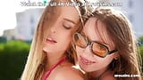 Lass uns spaß haben! Pornostars Dee Vine und Kate Quinn für Arousins snapshot 3