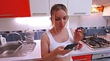 Cheating wife fucked in the kitchen  Andre Love  4k   ENG sub snapshot 8