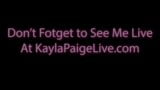 Bradavky sající kočička Kayla Paige - kompilace lesbických klipů snapshot 2
