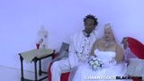 Granny bride gets oral before riding snapshot 3