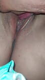 My pink pussy, deliciously manipulated, sucked, that muscular tongue leaves me all creamy snapshot 7