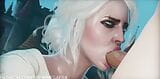 The Witcher - Ciri suce une grosse bite snapshot 1