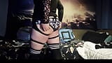 Showing of my gothic style as a chubby sissy and also do a twerk at the end for you snapshot 14