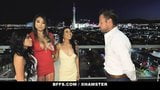 Bffs - belle ragazze asiatiche litigano per un grosso cazzo di stallone snapshot 9