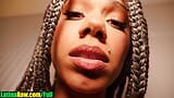 Black latina beauty big cock anal sex after a POV blowjob and fucking pussy snapshot 11