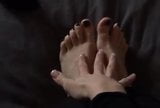 Close Up of Geradines Amateur feet snapshot 4