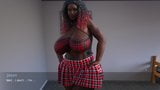 CHUBBY HOLIDAYS - NICE EBONY MILF AND TEEN THREESOME (4) snapshot 3