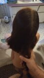 slut lets me cum in her hair snapshot 9