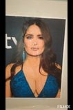 Salma Hayek riesige Sperma-Hommage snapshot 8