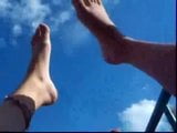 Playing Footsie in the Sky snapshot 3