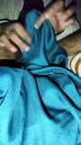 Dickhead rub with satin silky green saree of neighbour Chachi (29) snapshot 16