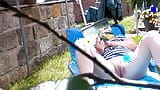 The old horny neighbour is tense ! Even reading a book at the weekend is not possible with him. snapshot 11