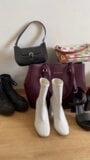 Collection cum on high heels, boots and handbags snapshot 1