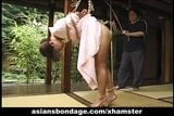 Tied up and suspended in her kimono snapshot 9